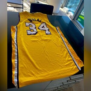 Los Angeles Lakers Shaquille O'Neal Mitchell Jersey XL
